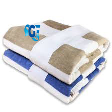 Teli mare bianco/ecrù + bianco/azzurro