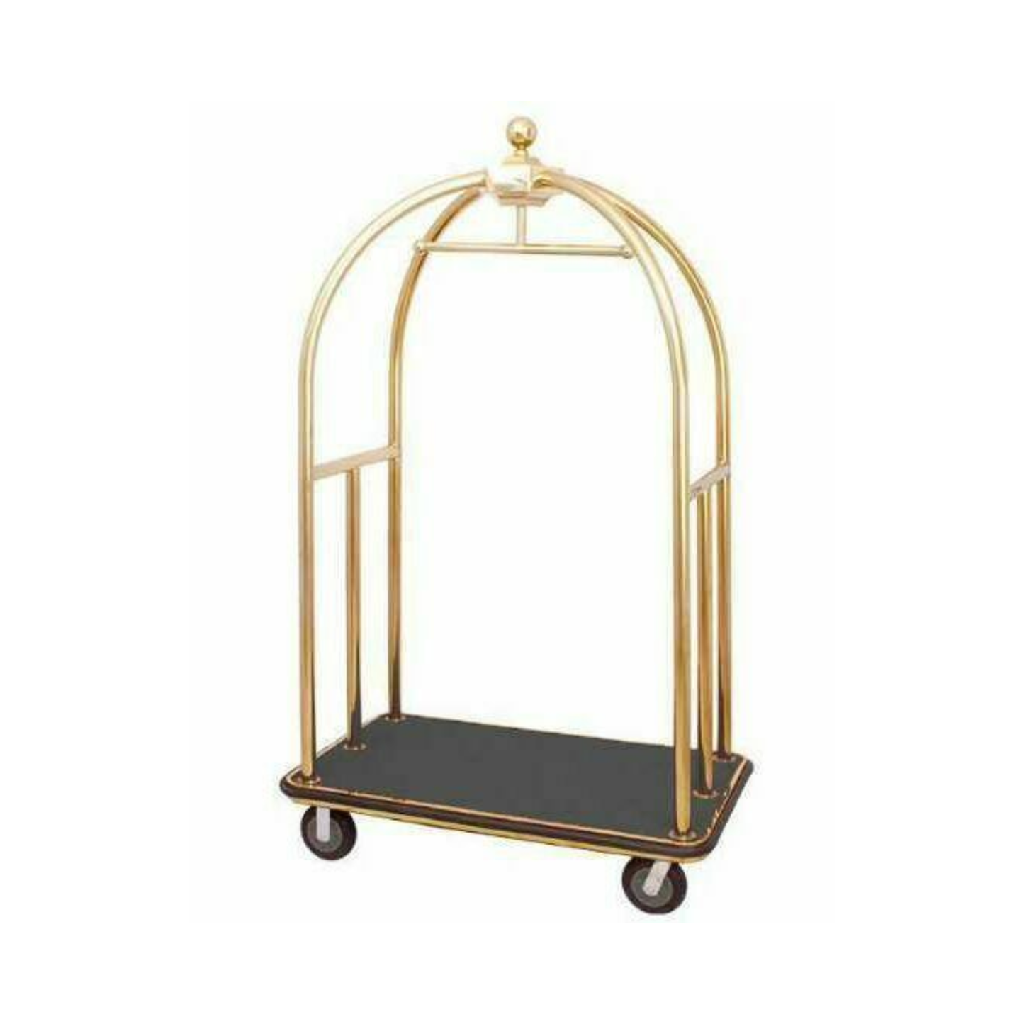 Carrello portavaligie -CART-S con appendiabiti e ruote