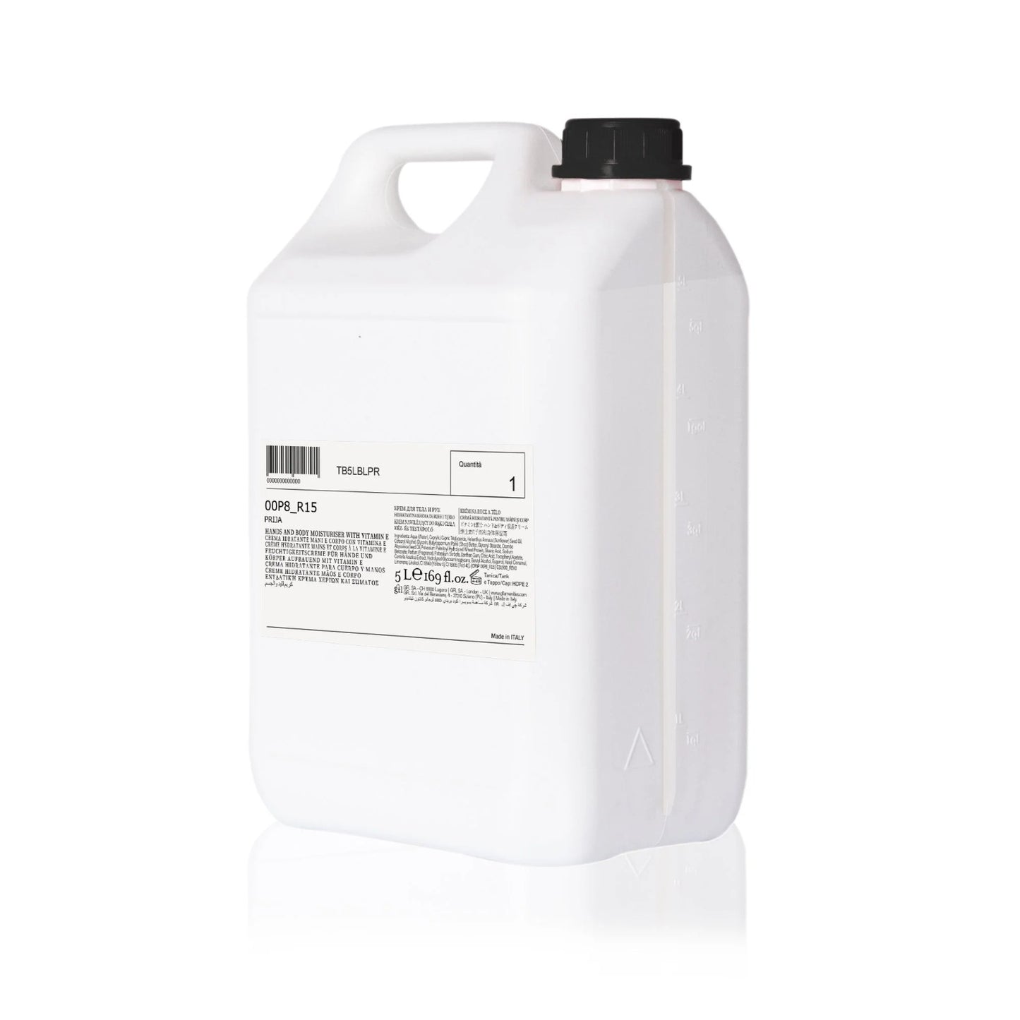 Crema corpo tanica 5 lt Prija