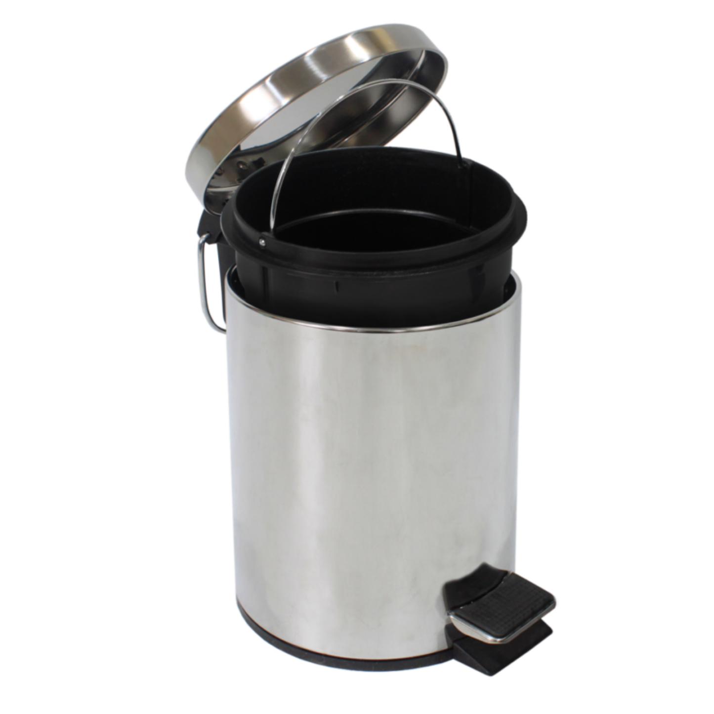 Pattumiera IRON3 a pedale con cestello 12 litri