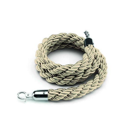 Cordone intrecciato in nylon con moschettoni CORDA