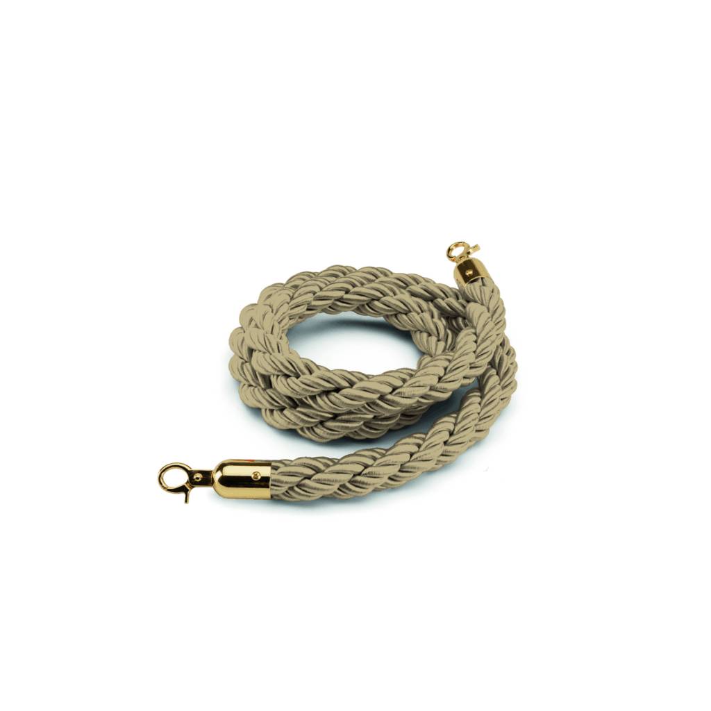 Cordone intrecciato in nylon con moschettoni CORDA