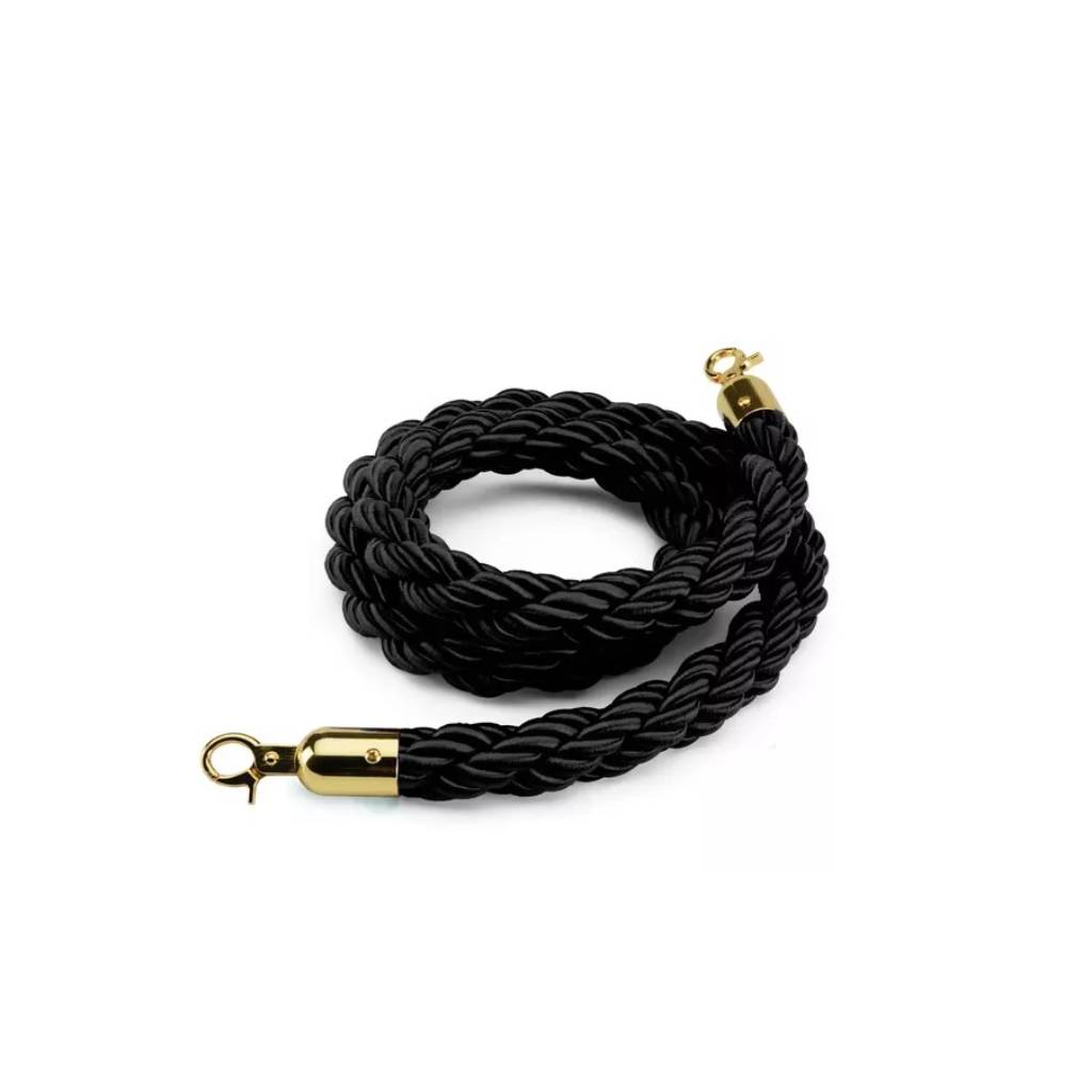 Cordone intrecciato in nylon con moschettoni CORDA