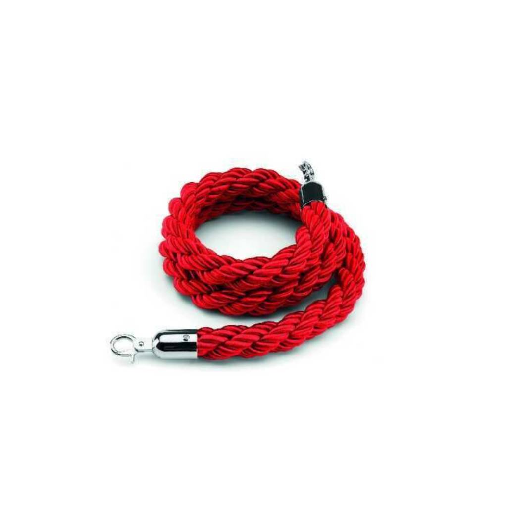 Cordone intrecciato in nylon con moschettoni CORDA