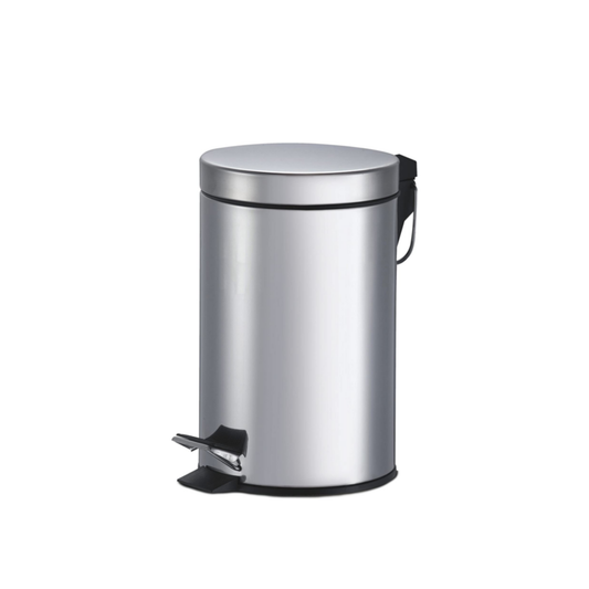 Pattumiera IRON3 a pedale con cestello 12 litri