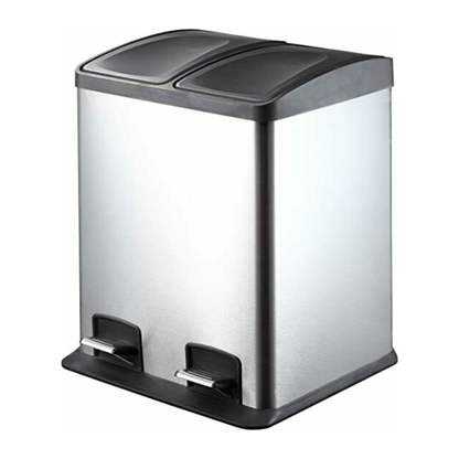 Pattumiera SP1592002 per raccolta differenziata due cestelli da 12 litri