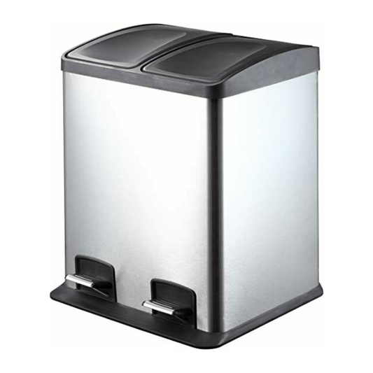 Pattumiera SP1592002 per raccolta differenziata due cestelli da 12 litri