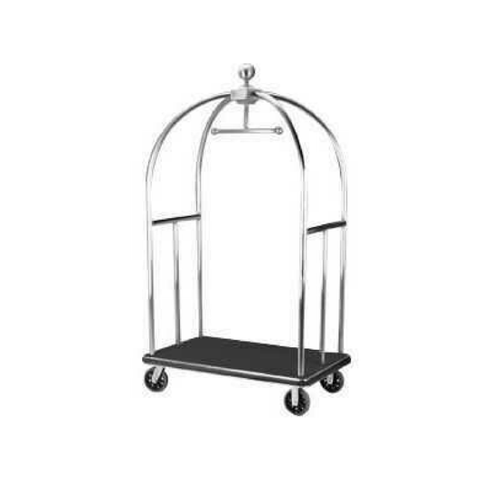 Carrello portavaligie -CART-S con appendiabiti e ruote