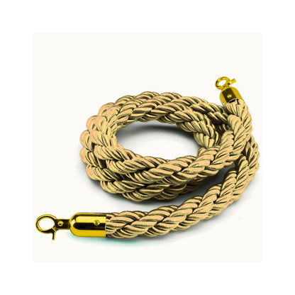 Cordone intrecciato in nylon con moschettoni CORDA