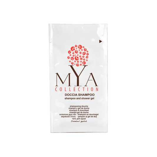Shower shampoo in sachet 10 ml Mya Collection 