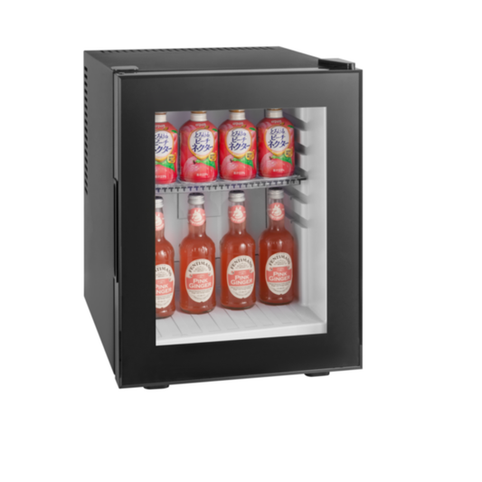 Minibar E30VN* sistema Peltier porta a vetri 30 litri