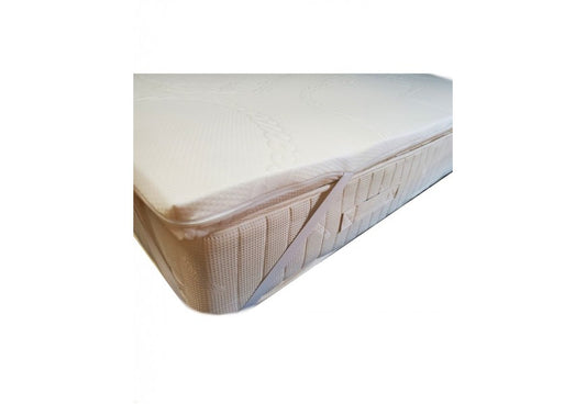 Topper memory foam con rivestimento Aloe Vera